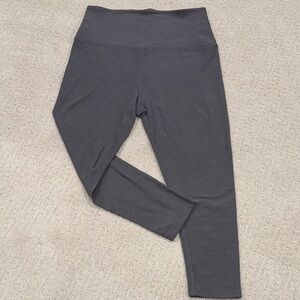 Beyond Yoga Spacedye Gray Capri Leggings